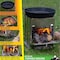 Wakeman Camping Stove - Stainless Steel Wood Burning Portable Rocket Stove for Camping by Wakeman 75-CMP1157 - alternate 4